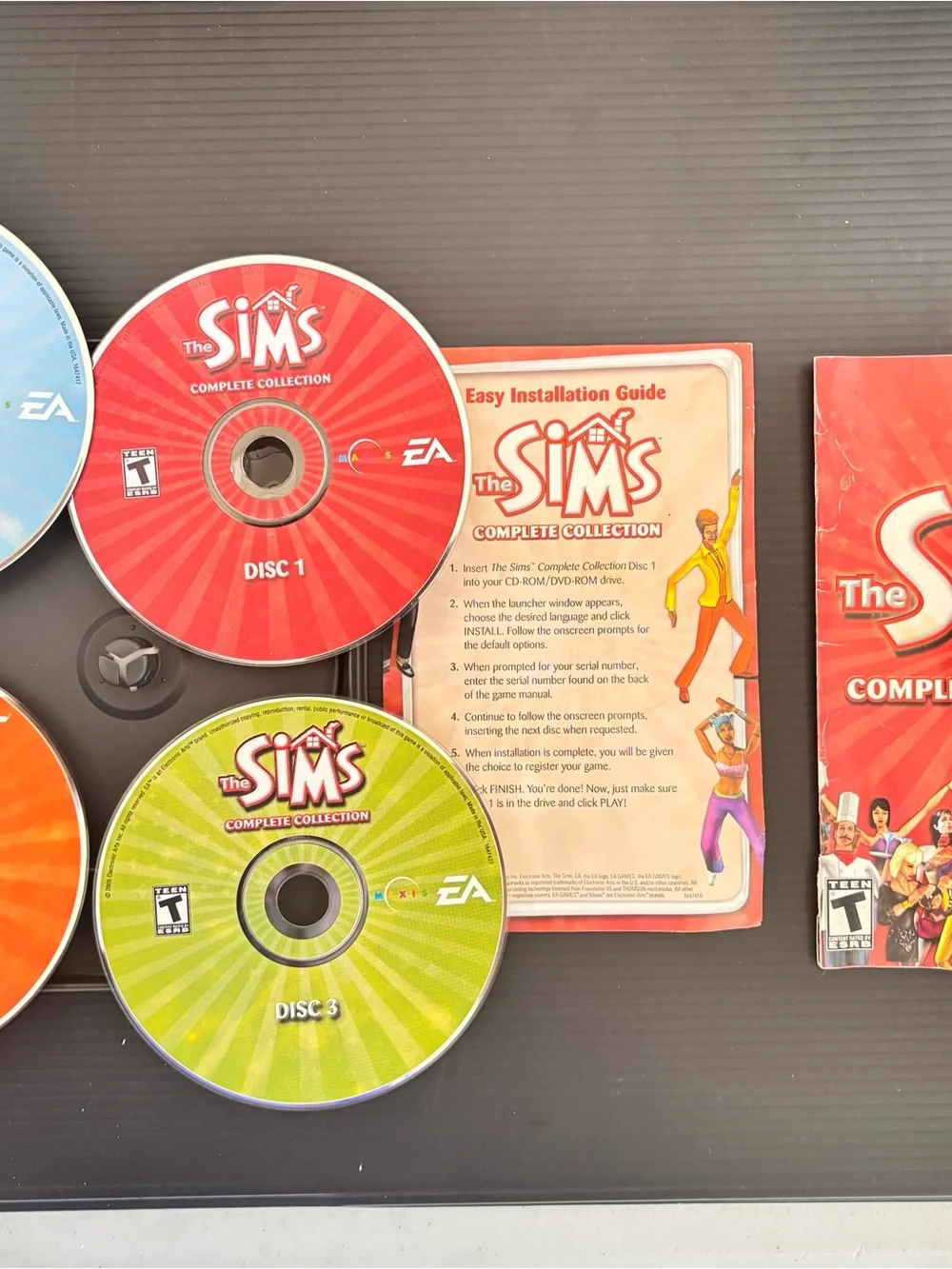 The Sims Complete Collection PC Windows 4 Disc Set EA Maxis